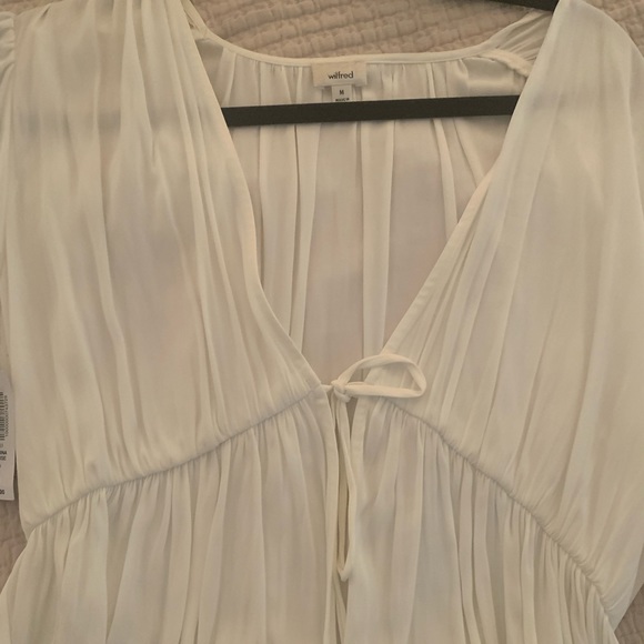 Aritzia White Blouse - Picture 2 of 3
